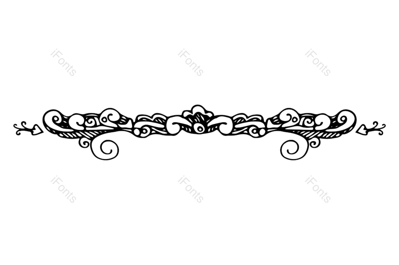 边框图片,花纹元素,复古花纹PNG,分隔符免抠素材